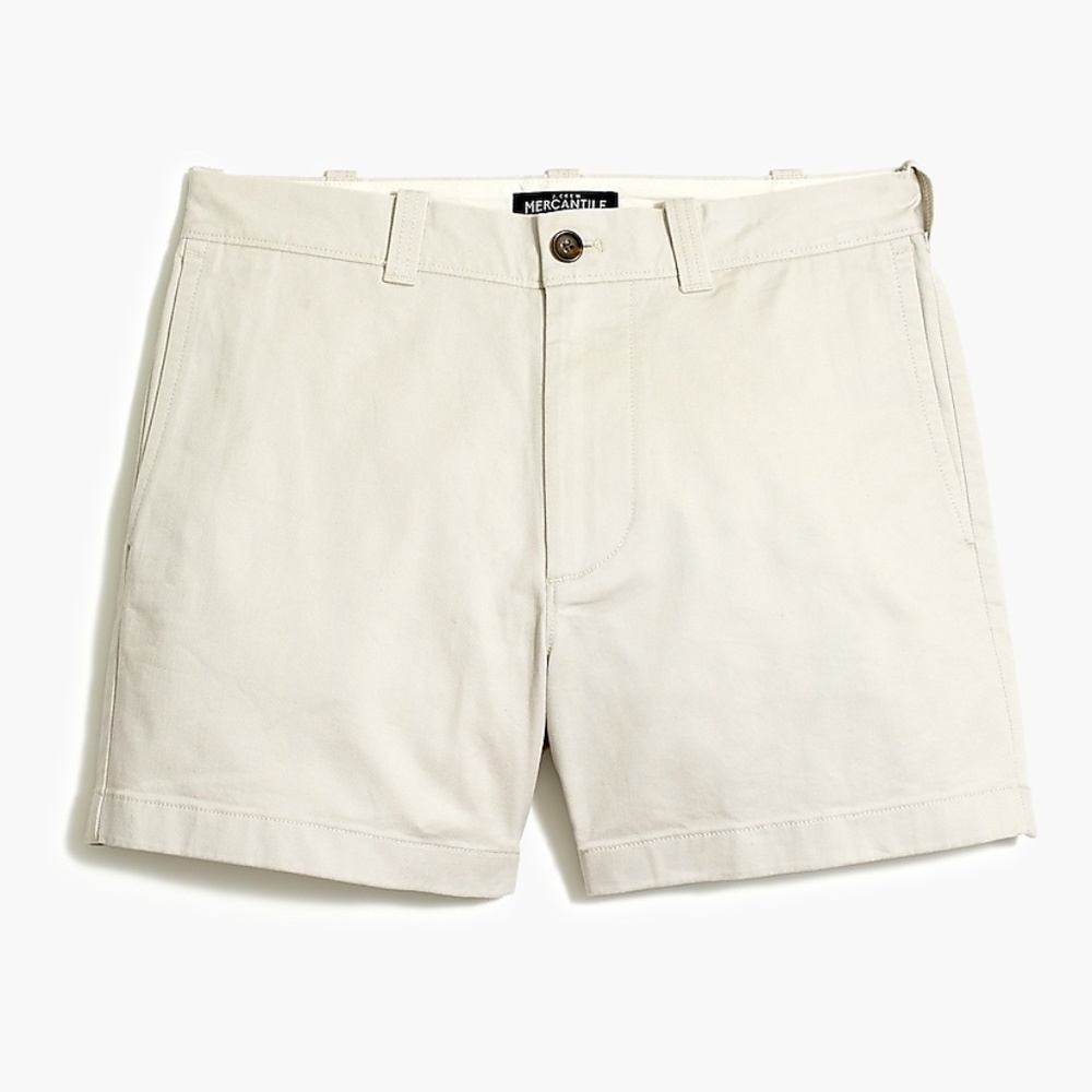5" Varick flex khaki short White Size 32